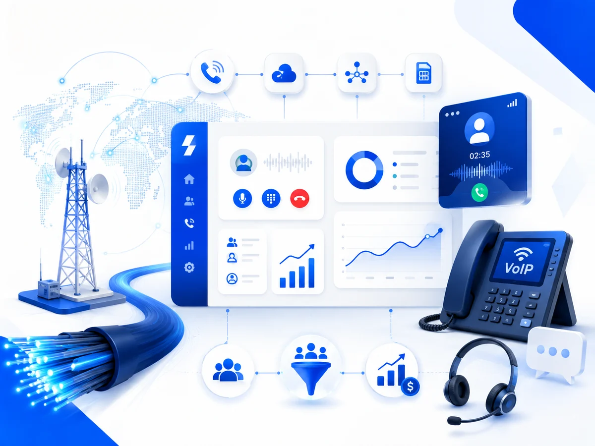 Telecomunicações (VoIP e Telecom) — imagem do segmento