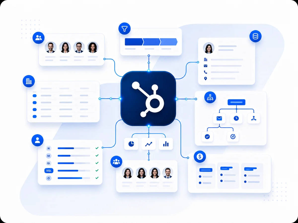 Consultoria e implantação de HubSpot CRM — imagem do serviço